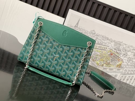 Rouette Structuré Mini Bag Green
