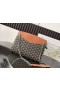 Rouette Structuré PM Bag Black & Tan