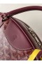 Saint Jeanne MM Bowler Burgundy