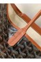 Goyardine Isabelle Tote Bag Black & Tan