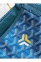 Anjou Mini Goyardine Bag Limited Edition Pearlescent Blue