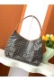 Bohème Hobo Bag Big Heart Black & Tan