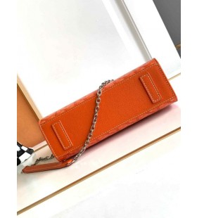 Rouette Structuré Mini Bag Orange