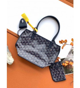 Anjou Mini Bag Heart Navy Blue