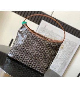 Bohème Hobo Bag Black & Tan