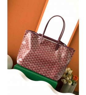Goyardine Isabelle Tote Bag Burgundy