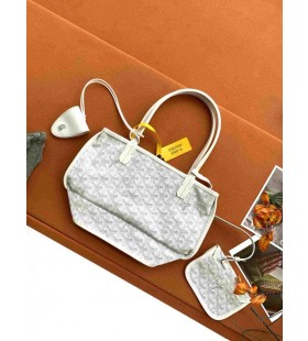 Anjou Mini Bag Heart White