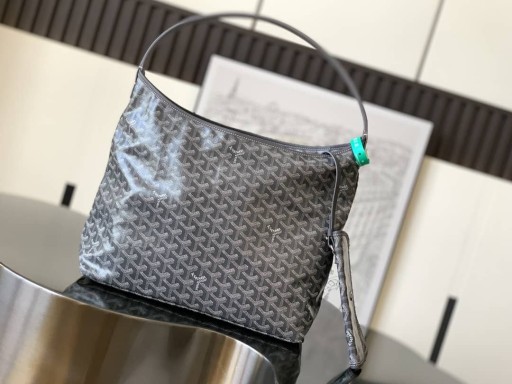 Bohème Hobo Bag Cinza