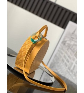 O Alto Hatbox Tronco Saco Amarelo