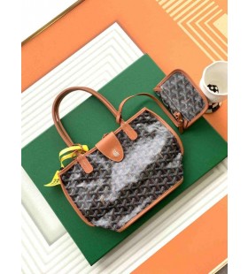 Anjou Mini Bag Black & Tan Francia Bulldog