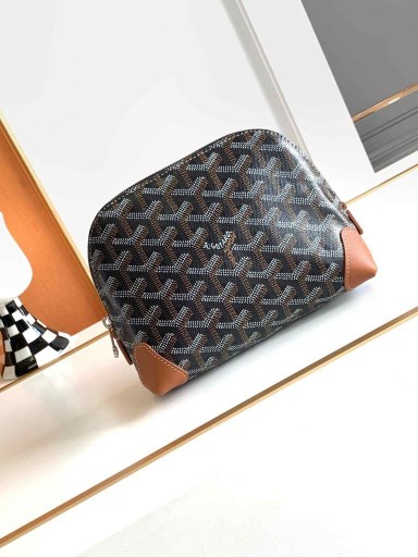 Vendôme Cosmaideacha Pouch Dubh & Tan