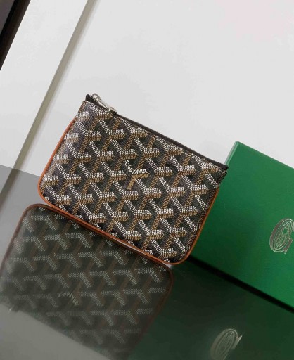 Sénat Mini Pouch Black & Tan