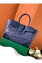 Saigon Tote Borsa Blu Navy