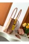 Angiò Mini Goyardine Borsa In Edizione Limitata Perlato Rosa Corallo