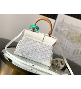 Saïgon Souple Mini Bag Bianco