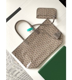 Saint Louis Goyardine Claire Voie GM Borsa Rosa cipria