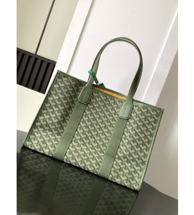 Villette Jacquard MM Tote Bag Verde