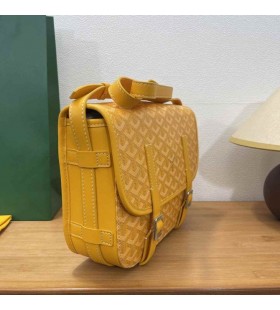 Belvedere Messenger Goyardine MM Sacchetto Giallo