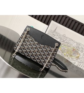 Rouette Structuré Mini Bag Nero