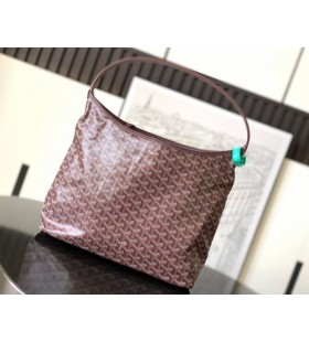Bohème Hobo Bag Mørkerød
