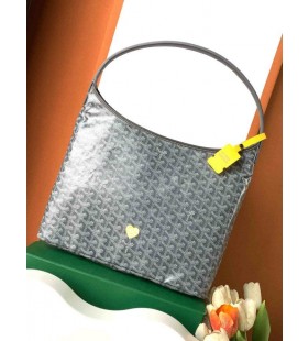 Bohème Hobo Bag Hjertet Grå