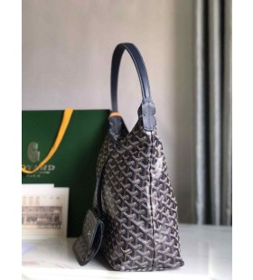 Bohème Hobo Bag Hjertet Navy Blå