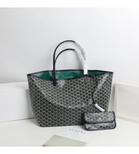 Saint Louis Claire Voie GM Svart med Aqua Green