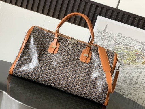 Sportowa torba Croisiere 50 Czarno -brązowy