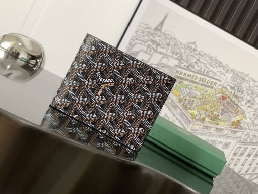 Card Wallet Black & Tan