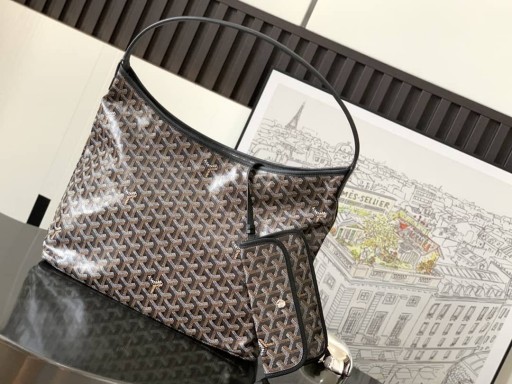 Bohème Hobo Bag-Negru