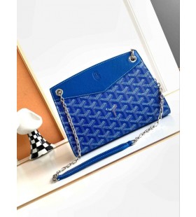 Rouette Structuré Mini Sac Sky Blue