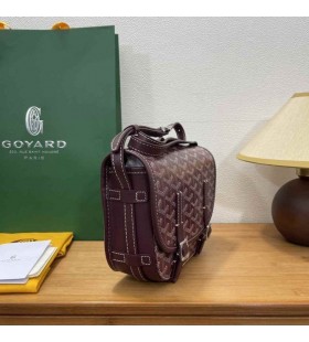 Belvedere Messenger Goyardine PM Geanta Visiniu