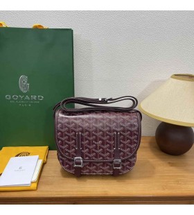 Belvedere Messenger Goyardine PM Geanta Visiniu