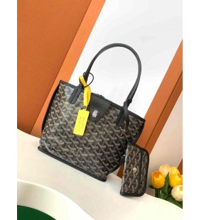 Anjou Mini Sac Mare De Inima Neagra