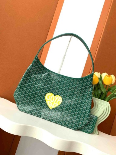 Bohème Hobo, Taška Veľké Srdce Zelená