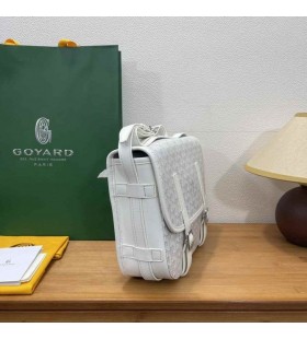 Belvedere Messenger Goyardine MM Biely