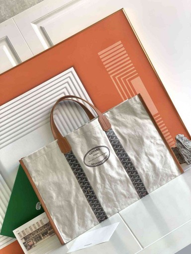 Unazad torba Goyardine Mediterranee Black & Tan