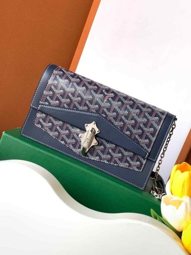 Torba Duchesse Marie-Caroline Tamno plave boje