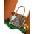 Mini-bag-Тоут od Кроличьего Krzno je Crno-Smeđe Boje