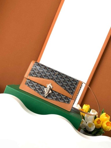 Duchesse Marie-Caroline Bag Black & Tan