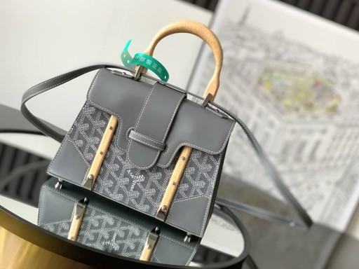 Saïgon Structuré Mini Çanta Gri