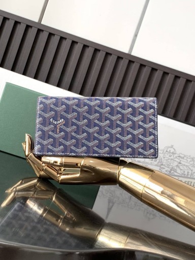 Larga Cartera Azul Marino