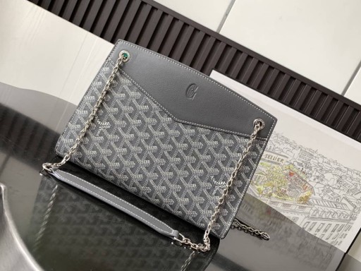 Rouette Structuré PM Bag Gris