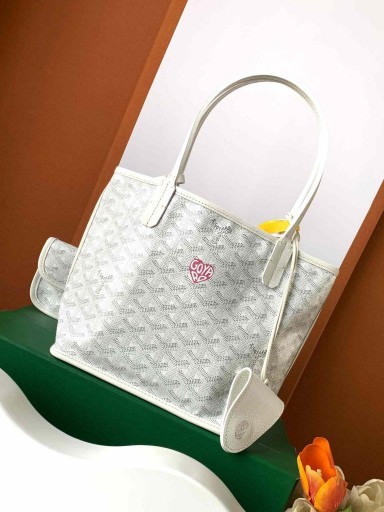 Anjou Mini Bolsa De Corazón Blanco