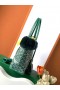 Piel De Conejo Mini Bolso De Mano Verde