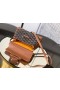 Saïgon Souple Mini Bolso Negro Y Bronceado