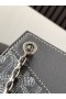 Rouette Structuré Mini Bolso Gris