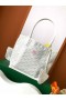 Anjou Mini Bolsa De Corazón Blanco