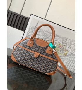 Vintage Bolsa De Bolos Black & Tan