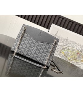 Rouette Structuré Mini Bolso Gris